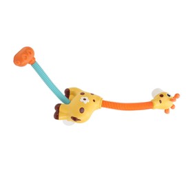 Cabezal de ducha de baño de jirafa, cabezal de ducha de baño de bebé seguro para el hogar para niños mayores de 18 meses