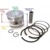 pccmotor Rebuild 68mm Piston Kit For Honda GX160 5.5HP 6.5HP
