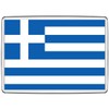 Pixly® Greece Flag Fridge Magnet Large Jumbo Size Greek Keepsake