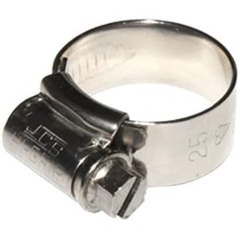 5 x JCS HI-GRIP HOSE CLIPS SIZE 30 STAINLESS STEEL 22-32mm JUBILEE TYPE 1A