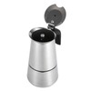 Stainless Steel Percolator Moka Pot Coffee Maker Stove Home Office