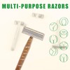 EZ Disposable Razor - 50pcs Eco Friendly Disposable Three Blade