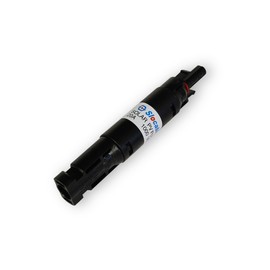 Renogy 20A Male and Female Connector Waterproof in-Line Holder w/Fuse, 20A, Black