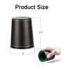 Leather Dice Cup Set 5 Pack,PU Leather Dice Shaker with