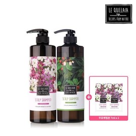 2 bottles of L’Quillaya Scalp Shampoo 810ml, single option / 르퀼라야 스칼프 샴푸 810ml 2통, 단일옵션