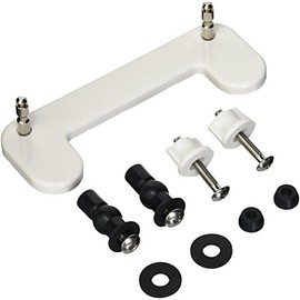American Standard 760234-100.0200A Bottom and Top MTG Kit with Bar Hinge, White