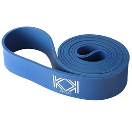 KK Resistance bands for men and women fitness band (45 – 115 lbs) pull up resistance bands Suitable for home, gym workout exercise flexibility and strength training.(Blue: 45 – 115 lbs)