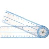 Westcott 7-Inch Goniometer Quick Angle Protractor Measuring Tool (GO-180)