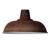Vintage retro style ceiling pendant antique iron shade