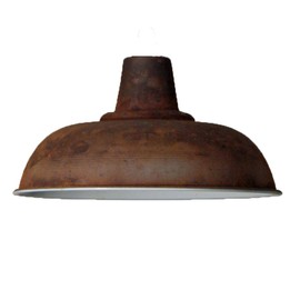 Vintage retro style ceiling pendant antique iron shade