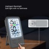Digitale Temperaturfeuchtigkeitsmessgerät, Thermometer -Hygrometer mit Hintergrundbeleuchtung für Home Industrial, Drücken