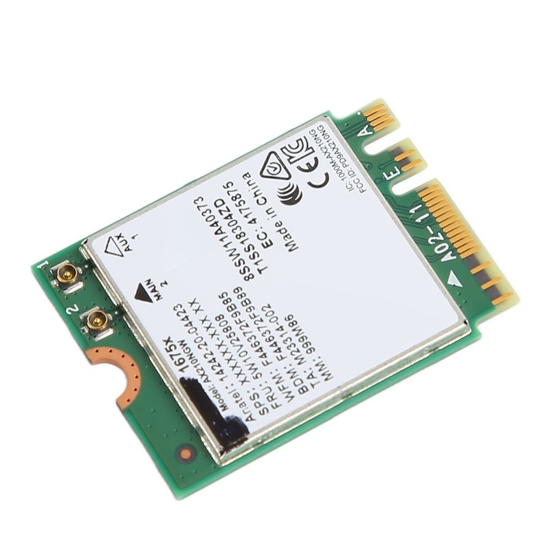 WiFi Card Wireless Tri Band 1675X AX210NGW M.2 NGFF WI‑FI6E