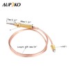 Aupoko Universal Thermocouple for Gas Fireplace Patio Heater Thermocouple 600