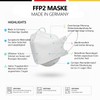 TubeRoo FFP2 Mask Turquoise Fish Shape, Pack of 20 Masks