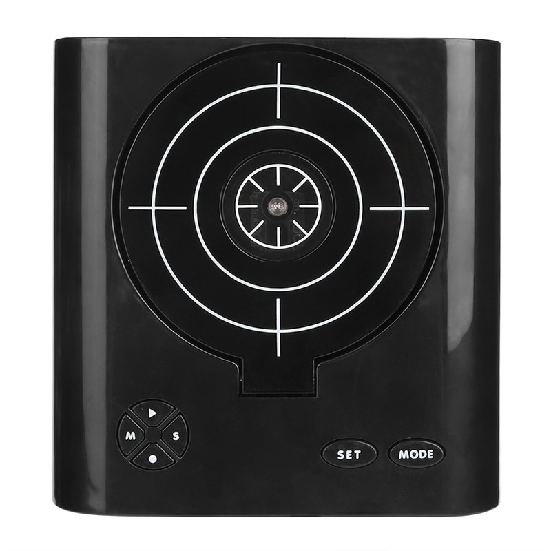 USB Innovative Digital Electronic Clock Shooting Alarm Clock for Home