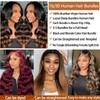 10A Bundles With Closure Loose deep Wave 16 18 20+16in,