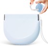 Silicone Retainer Denture Storage Case Holder, Portable Slim Dental Container