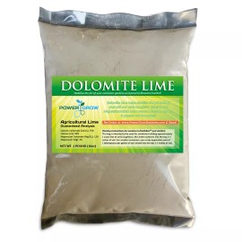 PowerGrow Systems DOLOMITE Lime - Garden Lime Adds Calcium and Magnesium to Soil (1 to 20 pounds) - 1 Pound of Dolomite Lime