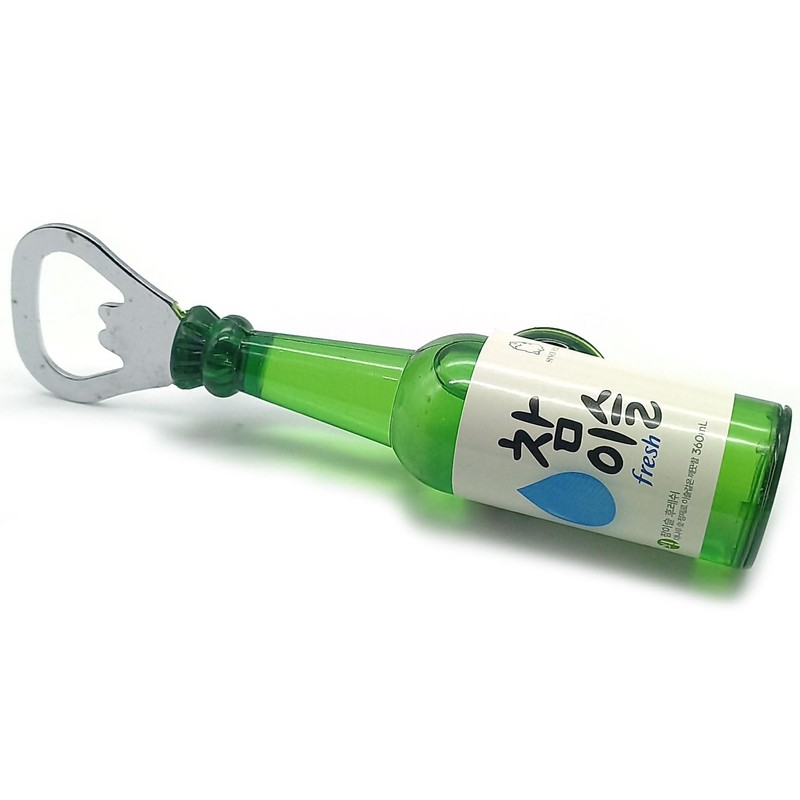 Creative Korea Soju Shape Bottle Opener Kitchen Accessories Fridge Magnets