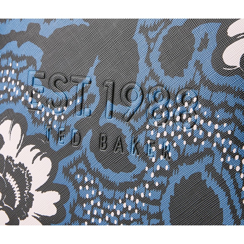 TED BAKER 266226 DK Blue Bag, Blue, Contemporary, Blue, Contemporary,