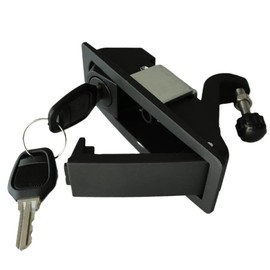 Elqubkan MS606-1 Druckhebel-Türschloss Elektrisches Schrankkasten-Aufschließen 2 Stücke Druckhebel-Schnappverschlussschloss