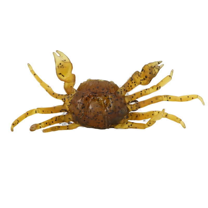 8Pcs Artificial Crab Bait 13cm 33.5g Simulation Crab Soft Lure