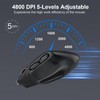 Yeemie Bluetooth Mouse Large Mouse for Large Hands, Wireless Mouse
