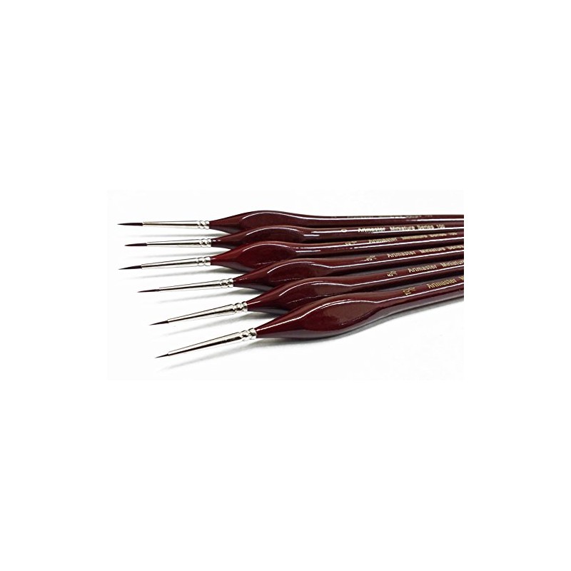 Artmaster Artists & Modelmakers Fine Detail Brush Set of 6