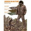 NEW VIEW Camo Hunting Clothes for Men, Quiet Warm Fleece