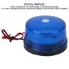 12V LED Emergency Warning Light, Waterproof and High Power Automatic