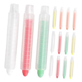 KICHOUSE 3 Boxes Water Soluble Colored Chalk for Teachers Dust Easy Grip for Blackboards Convenient for Writing Painting for Sidewalk Art