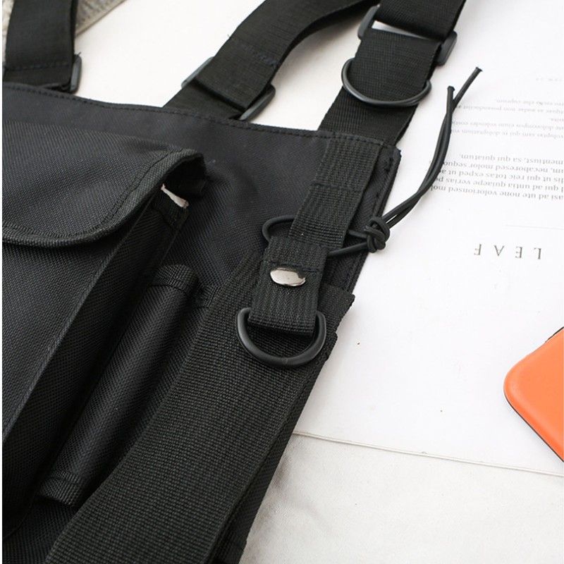 Chest Pack Oxford Cloth Nylon Universal Hands Free Chest Front