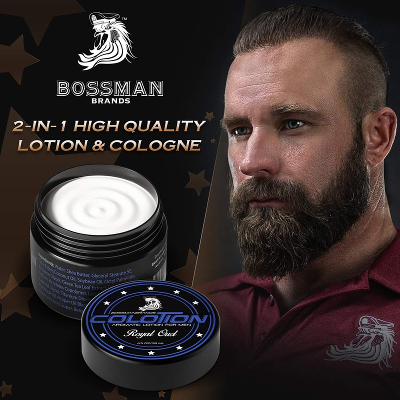 Bossman Colotion – 2-in-1 Body Lotion & Cologne for Men