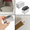 2 Pack Handrail Cap, Stainless Steel Horseshoe Shaped Handrail End