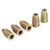 50-Piece M6 Zinc Alloy Hex Socket Insert Nuts Kit –