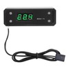 Water Cooling Digital Thermometer G1/4 Black Panel Red Blue Green
