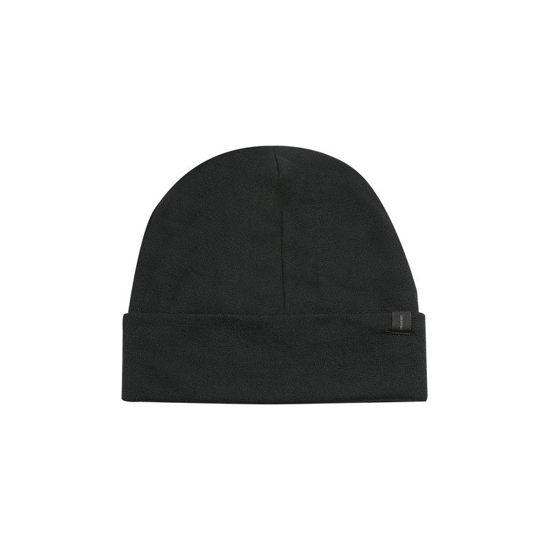 Dilling Wool Terry Hat - 100% Organic Merino Wool, black