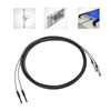2PCS Fiber Optic Sensor Cable 0‑3600mm Detection Distance Through Beam