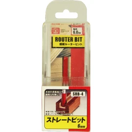 SK11 SRB-4 Router Trimmer Bit, Straight 0.2 inch (6 mm)