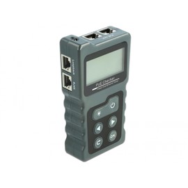 Delock LCD Cable Tester RJ45 / PoE/DC
