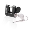 RETRUE Trailer Tongue Coupler Lock with Cap, Trailer Hitch Lock,