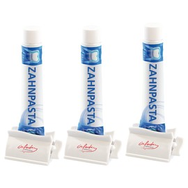 infactory Tubenausdrücker: Praktische Tubenquetscher im 3er-Spar-Pack (Tubenausquetscher, Tubenaufroller, Schuhcreme)