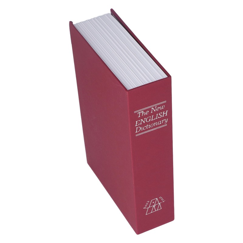 Diversion Book Safe Imitation Books Realistic Stainless Steel Liner Portable