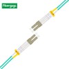 Fibergaga 2m(6ft) OM3 LC to LC Fiber Patch Cable,10GB/40GB Multimode