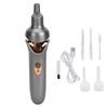 Electric Earwax Removal Kit Soft Ear Pick Heads Bright Lighting