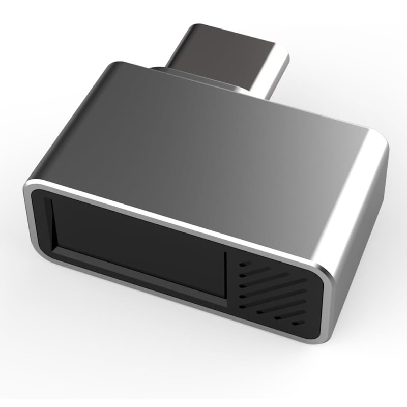 Roarrter Fingerprint Reader for Win10/11, Type C/USB C, 360° BioMetric
