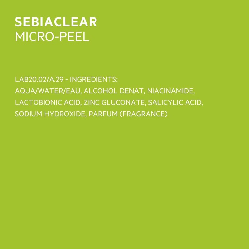 SVR Sebiaclear Loción Micropeeling para Piel con Tendencia al Acné,