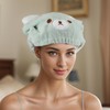 VOCOSTE Hair Drying Towel, Towel Cap, Super Absorbent, Quick Drying,