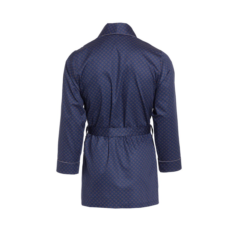 Revise RE-509 Elegant Men's Dressing Gown - Short - 100%