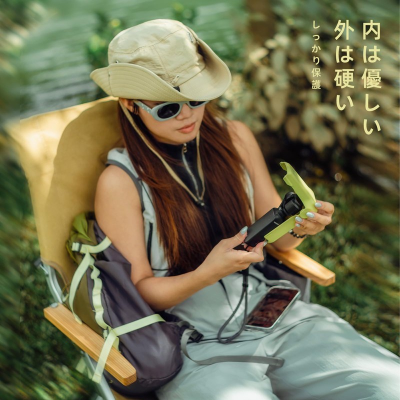 TILTA DJI Osmo Pocket 3用保護トラベルケース リストストラップキット付き - ライトピンク TA-T65-PTK-LP